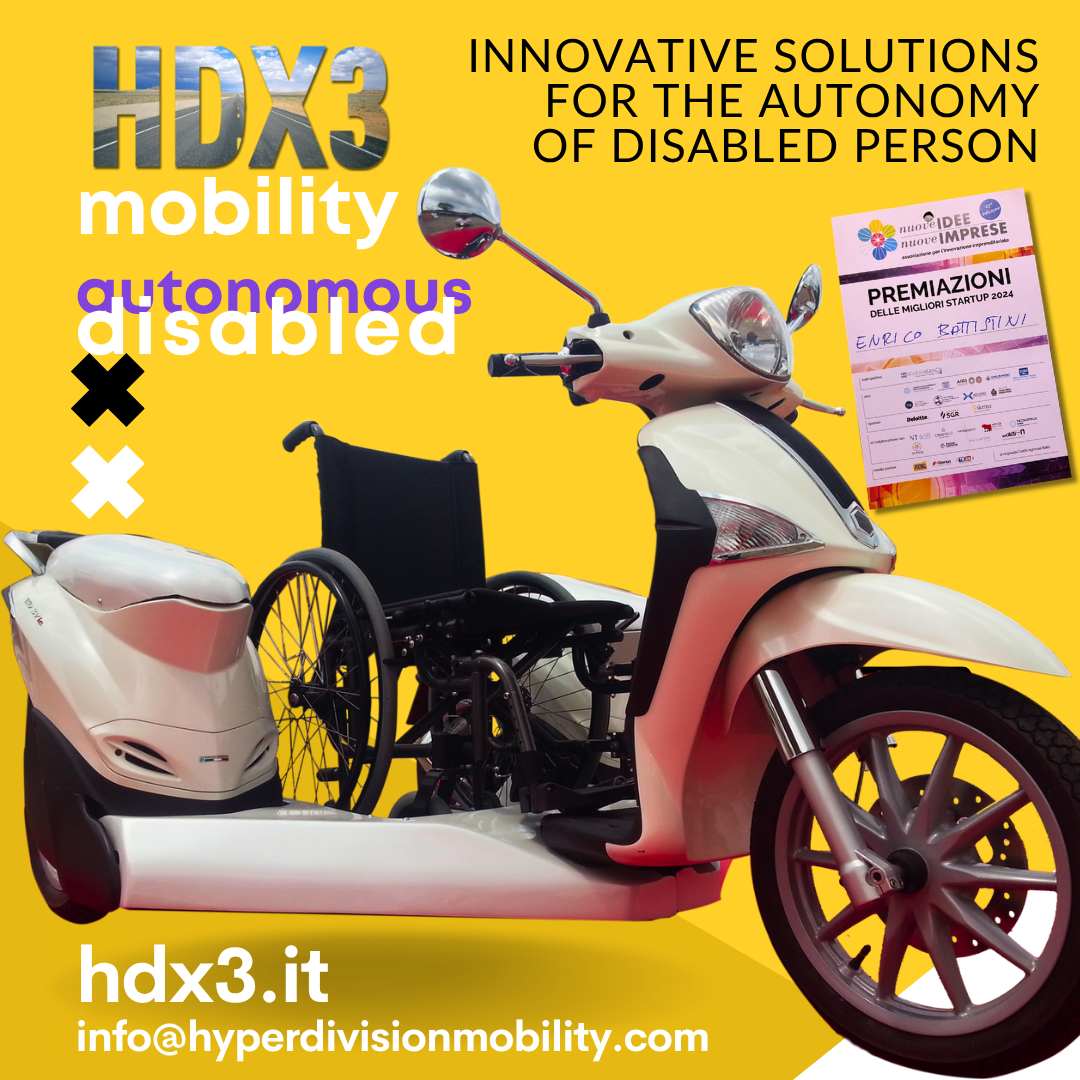 HDX3 award ceremony among innovative startups for autonomous mobility for people with disabilities